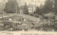 61 Orne / CPA FRANCE 61 "Rouvrou, environs de Flers, le château et l'abreuvoir"